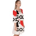 I love god Velour Kimono Dress View3