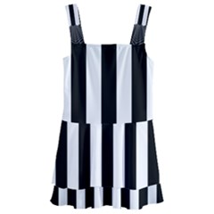 Illustration Stripes Geometric Pattern Kids  Layered Skirt Swimsuit by Uceng