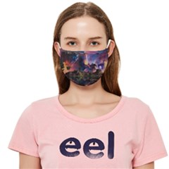 Lake Galaxy Stars Science Fiction Cloth Face Mask (adult) by Uceng