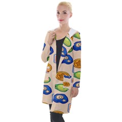 Acnh Wallpaper Hooded Pocket Cardigan by artworkshop