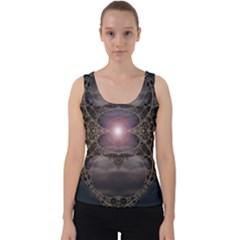 Fantasy Science Fiction Portal Velvet Tank Top by Uceng