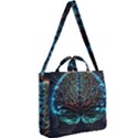 Brain Mind Technology Circuit Board Layout Patterns Square Shoulder Tote Bag View2