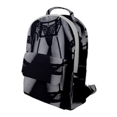 Bdsm Erotic Concept Graphic Poster Flap Pocket Backpack (large) by dflcprintsclothing