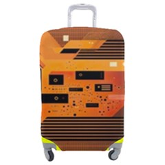 Technology Design Tech Computer Future Business Luggage Cover (medium) by Ravend