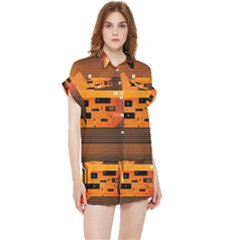 Technology Design Tech Computer Future Business Chiffon Lounge Set by Ravend