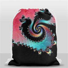 Fractals Abstract Art Digital Art Abstract Art Drawstring Bag (small) by Ravend
