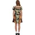 Ai Generated Nikola Tesla Tesla Nikolas Electricity Kids  Puff Sleeved Dress View4