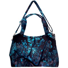 Art Ai Generated Cherry Blossom Blossoms Double Compartment Shoulder Bag by Ravend