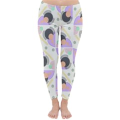 Pattern Pastel Drawing Art Classic Winter Leggings by Ravend