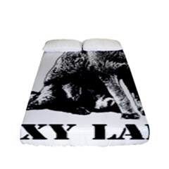 Foxy Lady Concept Illustration Fitted Sheet (full/ Double Size) by dflcprintsclothing