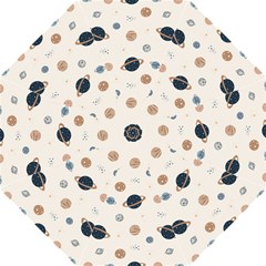 Space Planets Art Pattern Design Wallpaper Golf Umbrellas by Ravend