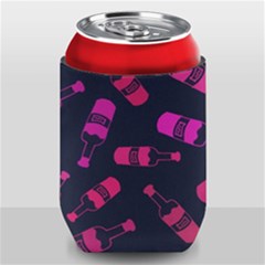 Wine Wine Bottles Background Graphic Can Holder by Ravend