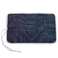 Circuit Board Circuits Mother Board Computer Chip Pen Storage Case (s) by Ravend