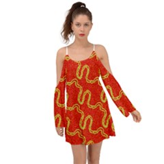 Background Ornamental Pattern Abstract Seamless Boho Dress by Ravend