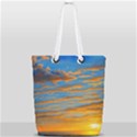 Orange Sunset On The Beach Full Print Rope Handle Tote (Small) View2