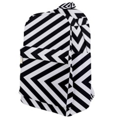 Abstract Lines Pattern Art Design Background Classic Backpack by Ravend