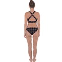Background Pattern Chicken Fowl Cockerel Livestock Cross Back Hipster Bikini Set View2