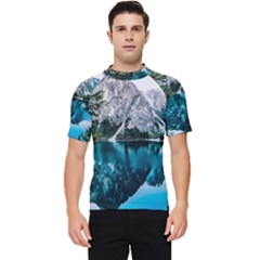 Lake Men s Short Sleeve Rash Guard by artworkshop