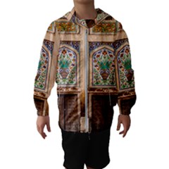 Mosque Kids  Hooded Windbreaker by artworkshop