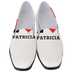 I Love Patricia Women s Classic Loafer Heels by ilovewhateva