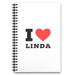 I Love Linda  5 5  X 8 5  Notebook by ilovewhateva