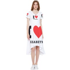 I Love Elizabeth  High Low Boho Dress by ilovewhateva