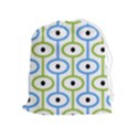 Geometric Pattern Eye Pattern Eyes Eye Print Drawstring Pouch (XL) View1