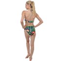 Vintage Mushroom Plunging Cut Out Swimsuit View2