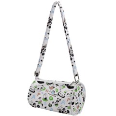 Giant Panda Bear Pattern Mini Cylinder Bag by Jancukart