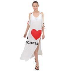 I Love Michelle Maxi Chiffon Cover Up Dress by ilovewhateva