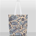 Texture Ornament Paisley Full Print Rope Handle Tote (Small) View1