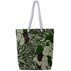Texture Ornament Pattern Seamless Paisley Full Print Rope Handle Tote (small) by Jancukart