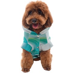Tsunami Tidal Wave Wave Minimalist Ocean Sea 2 Dog Coat by Pakemis