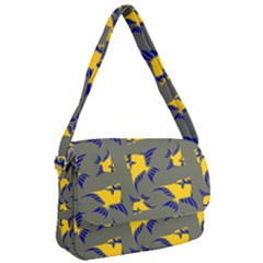 Background Pattern Texture Design Wallpaper Courier Bag by Wegoenart