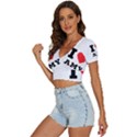 I love amy V-Neck Crop Top View2