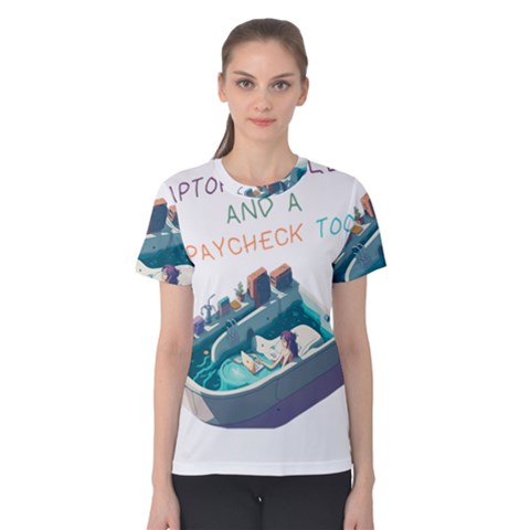 Bubble Entrepreneurship Women s Cotton Tee by jami7ahm