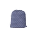 Blue Diamonds Drawstring Pouch (Small) View2