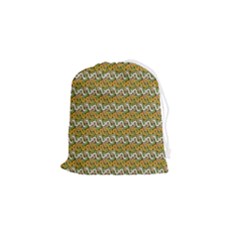 Pattern Drawstring Pouch (small) by Sparkle
