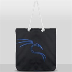 Kali-linux-kali-linux-nethunter-linux-unix-lenovo-hd-wallpaper-preview Full Print Rope Handle Tote (large) by Cow4u