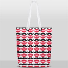 Pattern 169 Full Print Rope Handle Tote (small) by GardenOfOphir