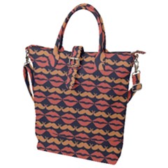 Pattern 175 Buckle Top Tote Bag by GardenOfOphir