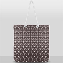 Pattern 201 Full Print Rope Handle Tote (large) by GardenOfOphir