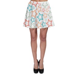 Background Pattern Texture Design Skater Skirt by Semog4