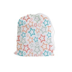 Background Pattern Texture Design Drawstring Pouch (large) by Semog4