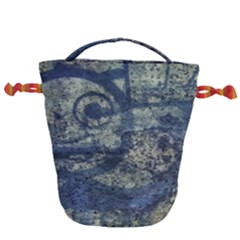 Elemental Beauty Abstract Print Drawstring Bucket Bag by dflcprintsclothing