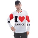 I love janice Men s Pique Long Sleeve Tee View1