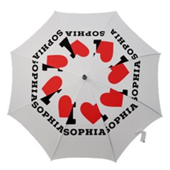 I Love Sophia Hook Handle Umbrellas (medium) by ilovewhateva