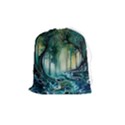 Trees Forest Mystical Forest Nature Drawstring Pouch (Medium) View1
