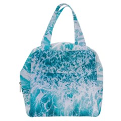 Tropical Blue Ocean Wave Boxy Hand Bag by Jack14