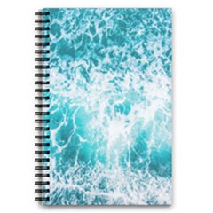 Tropical Blue Ocean Wave 5 5  X 8 5  Notebook by Jack14